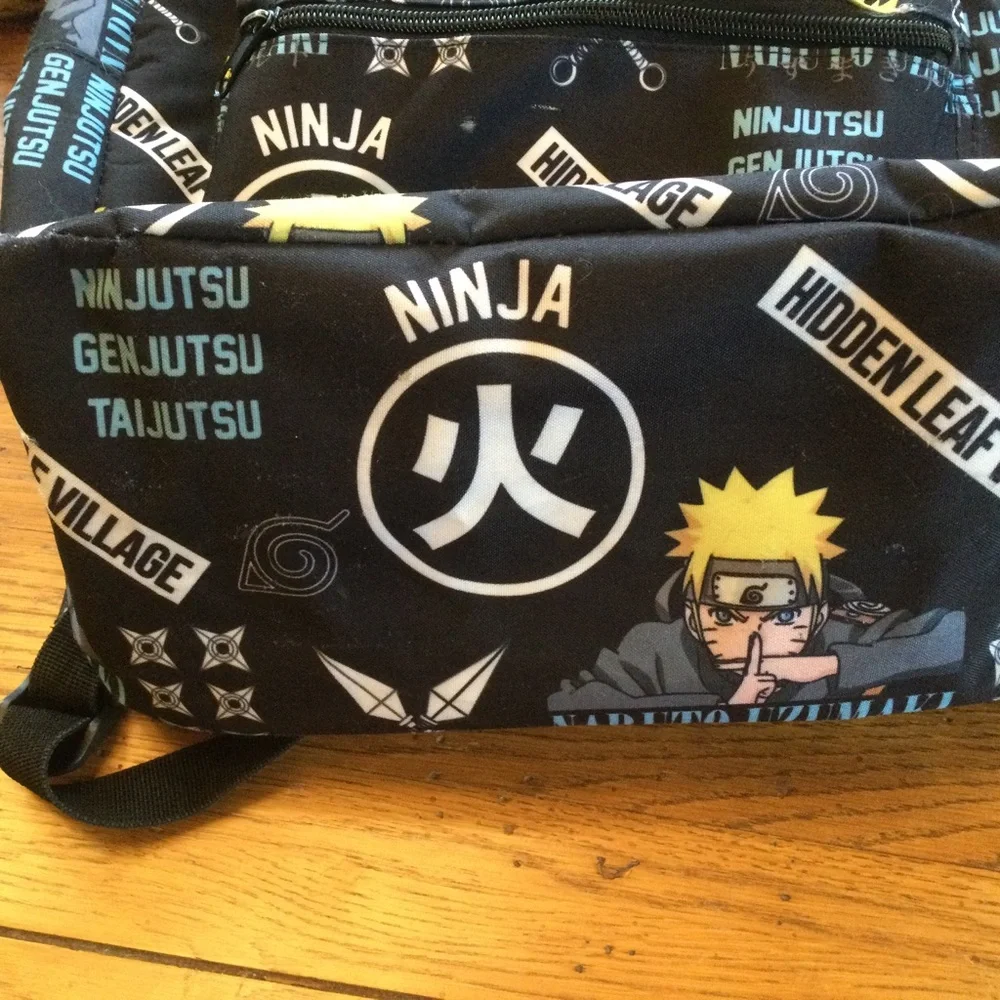 Naruto Shippuden Backpack Rare